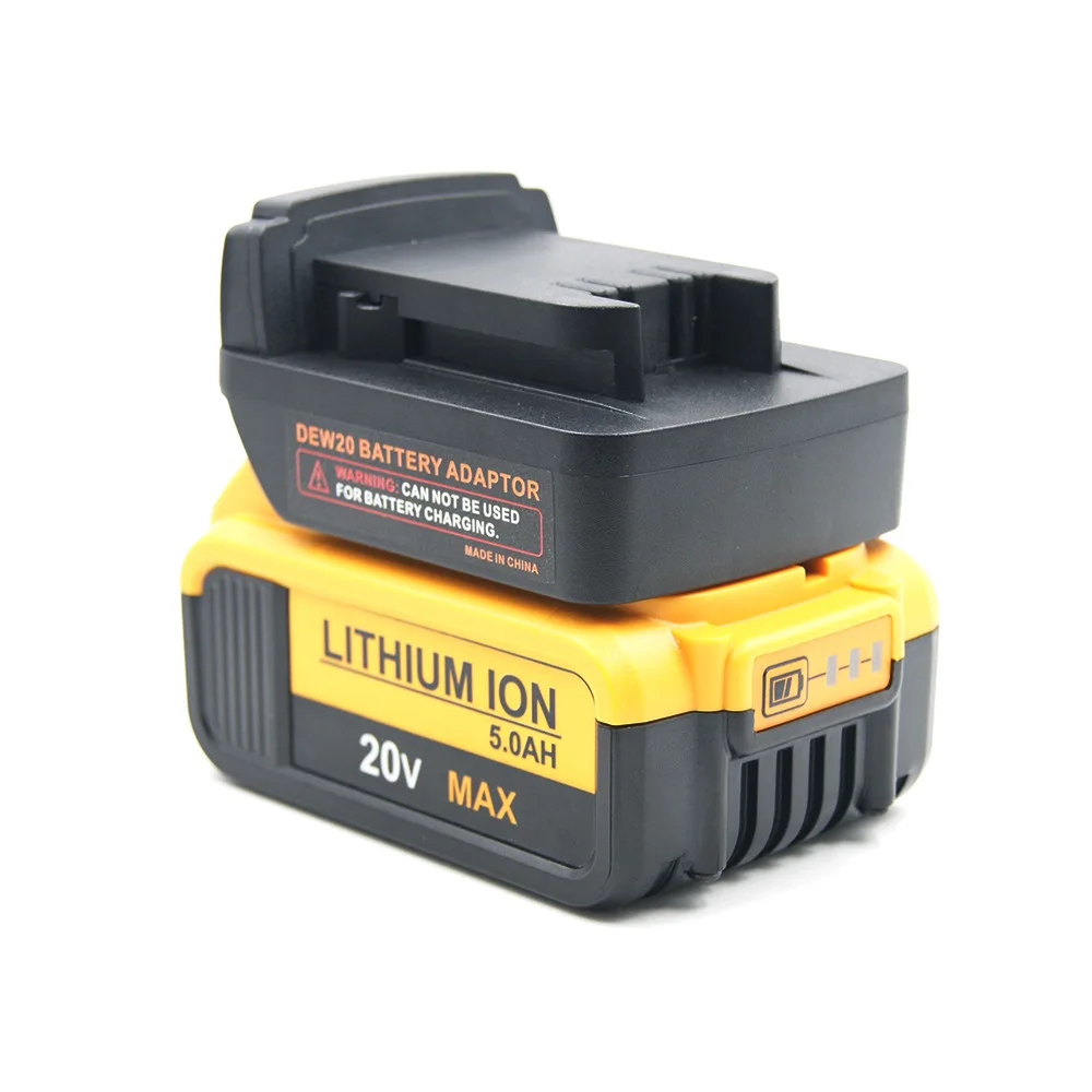 

Адаптер аккумулятора для Dewalt 18 В/20 в, конвертер в Milwaukee M18 18 в