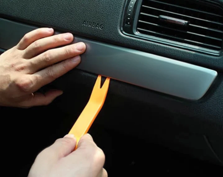 Автомобильный Стайлинг 4 комплекта съемная Автомобильная отделка инструмент