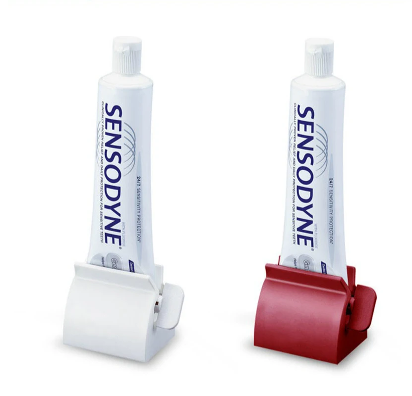 Многофункциональный пластиковый выдавливающий тюбик для ванной комнаты