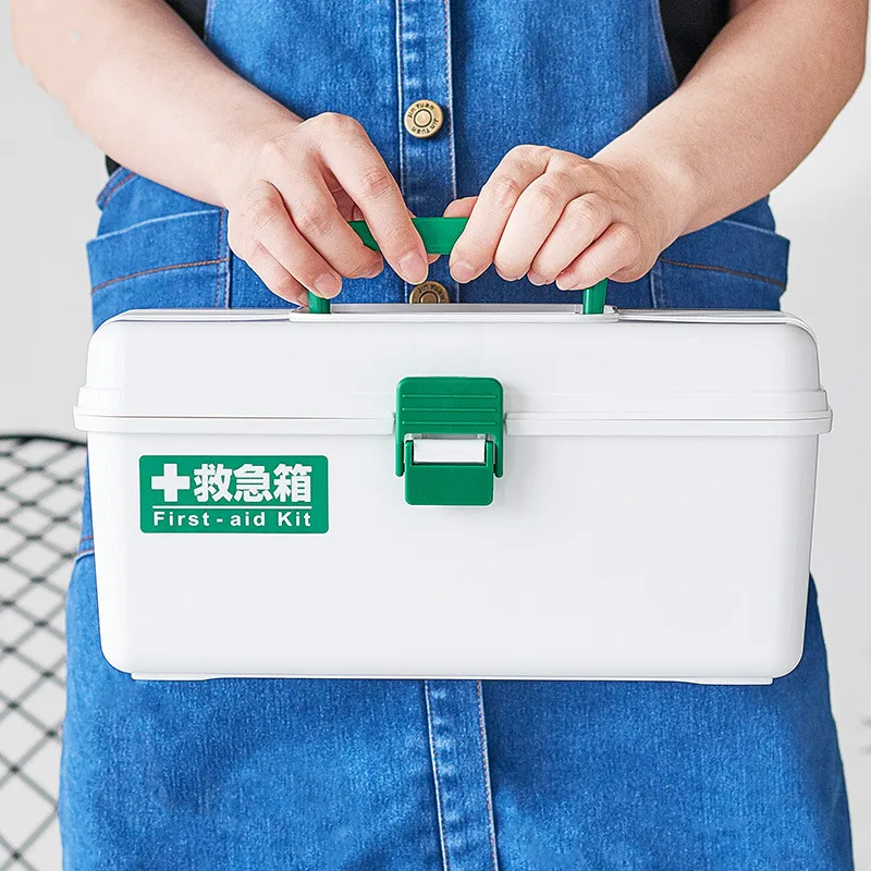 Японская импортная складная коробка для лекарств портативная многослойная