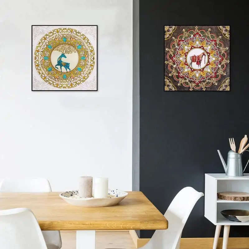 5D DIY Алмазная картина особой формы Мандала Вышивка крестом алмазные комплекты