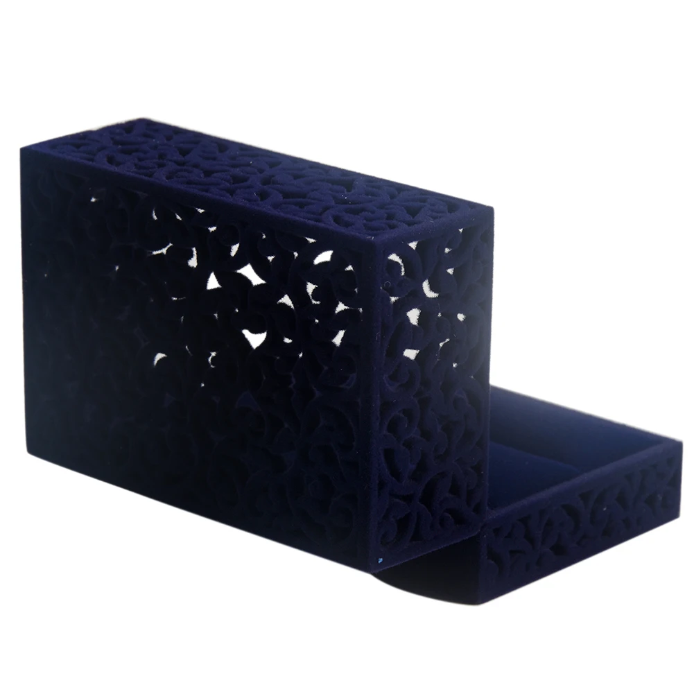 

Display Storage Organizer Gift Ring Box Wedding Jewelry Engagement Holder