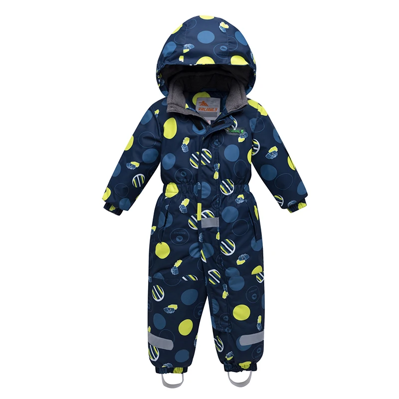 2020 Kids Boys Jumpsuit Winter Ski Suit Children Snowsuit One-piece Warm Hooded Waterproof Windproof Clothes Outdoor |
