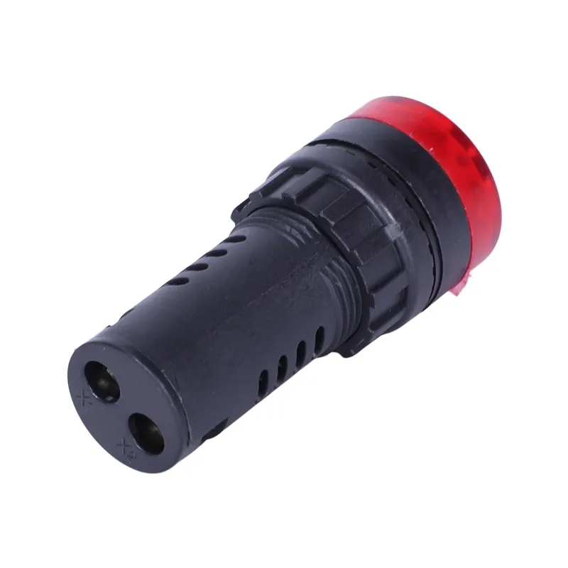 

2 Pcs Red Green LED Buzzer Beep Indicator Light 22mm AC 220V AD16-22SM