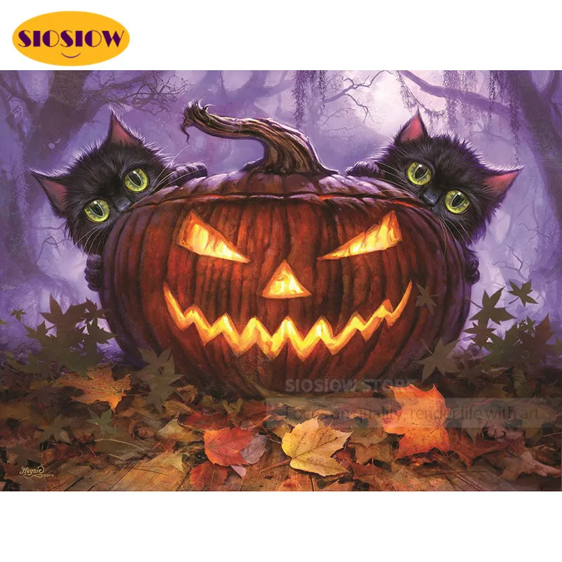 5d Diy алмазная живопись с персонажами из мультфильмов для девочек рисунком кота и