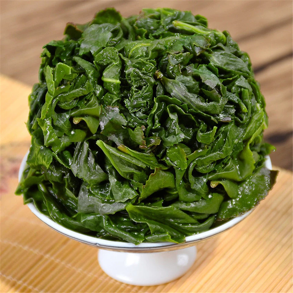 Китайский зеленый органический чай Anxi Tie Guan Yin экологический с ароматом османтуса