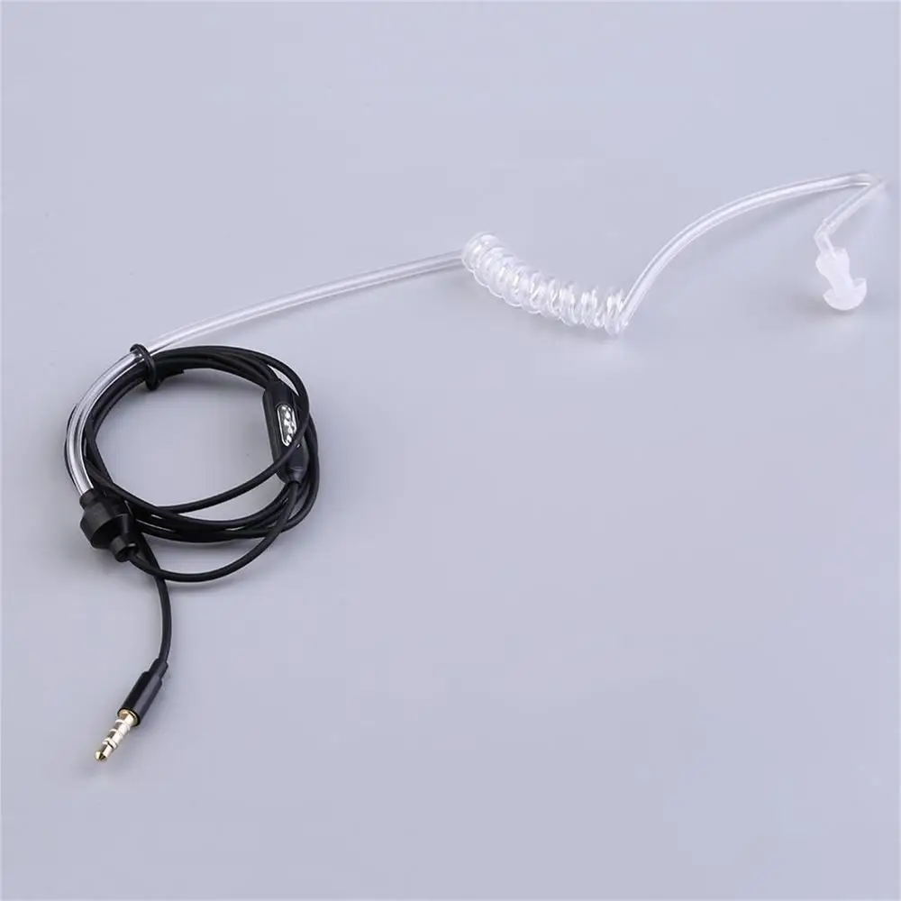 Professional Hot New Single Stereo Secret Service Air Tube 3.5mm Anti Radiation Mobile Phone Earphone With Pipe KY-011 | Электроника