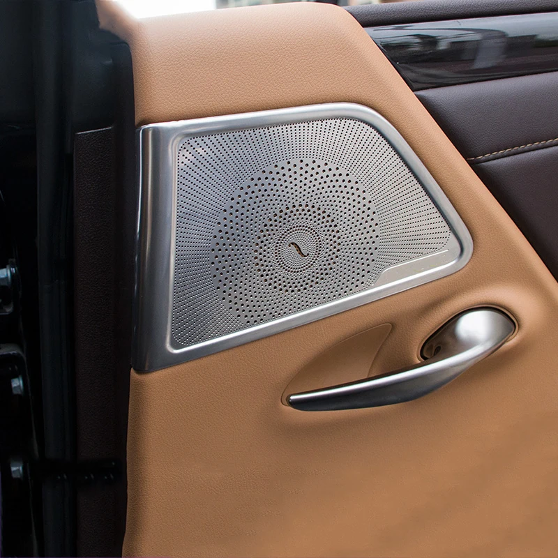 Car Audio Door Sound Speaker Panel Cover Trim for Lexus Es 2018 2019 2020 2021 Es200 Es300 Es300h 300h 350 250 260 Accessories