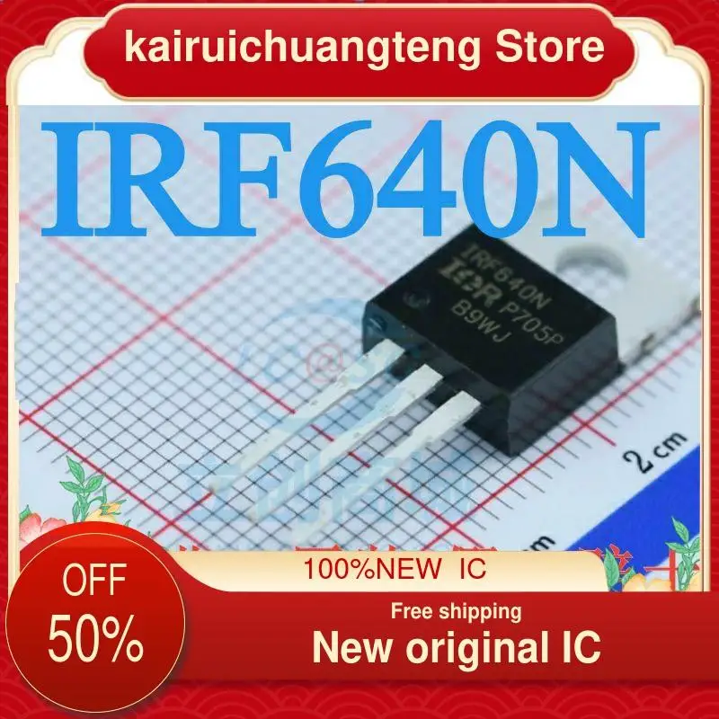

Новый оригинальный IC 10 шт. IRF640 IRF640N 200 В/18A