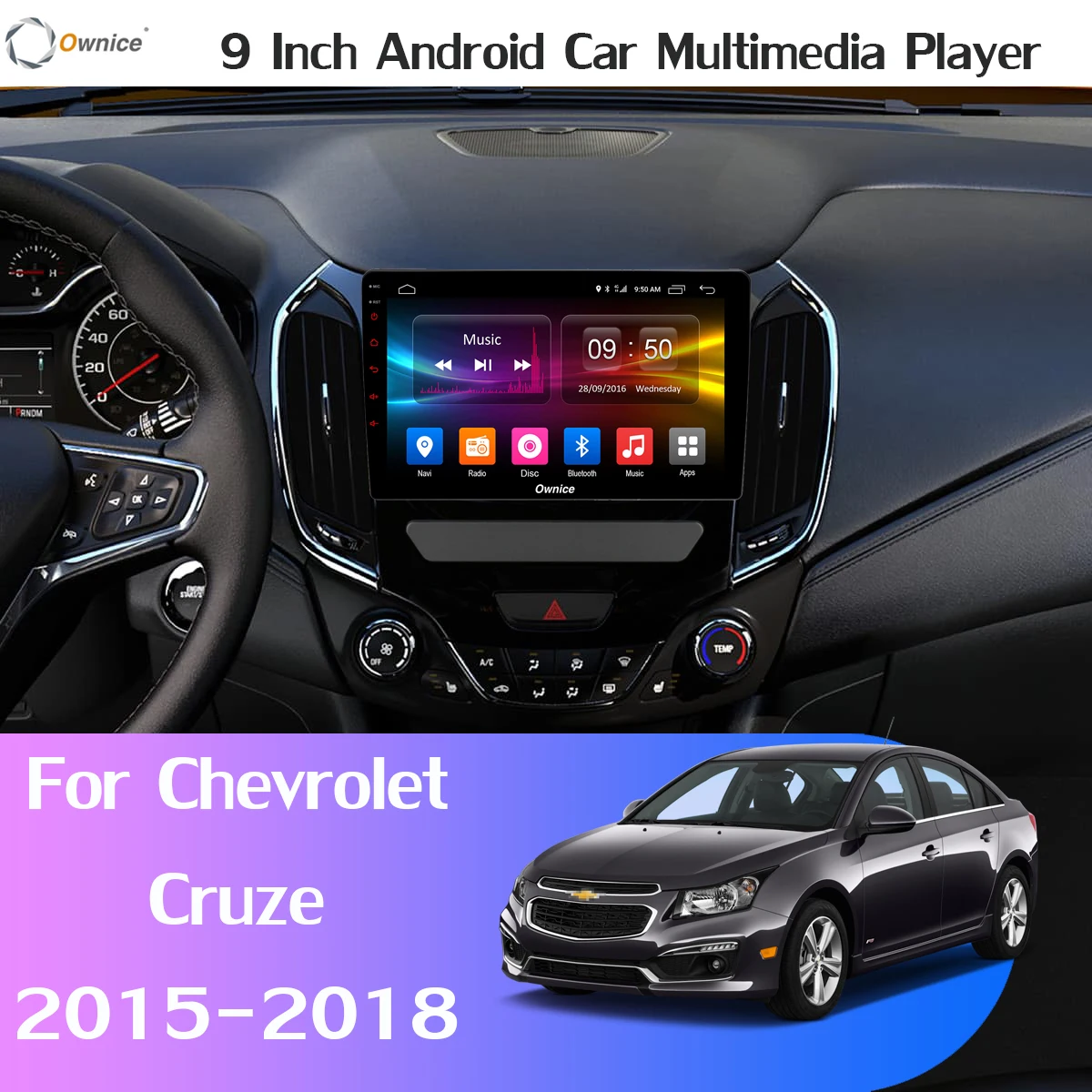 360 ° панорамная 4 * Камера 4G LTE + 64G Android 9 0 автомобильное радио для Chevrolet Cruze 2015 2016 2017