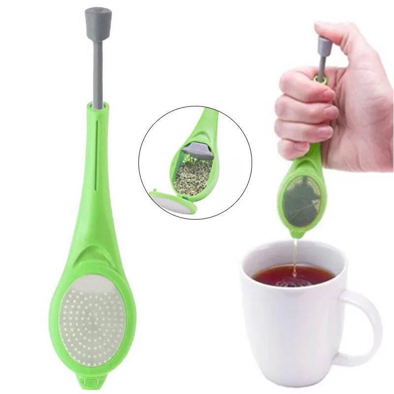 Портативный силиконовый ситечко для чая креативный полезный многоразовый