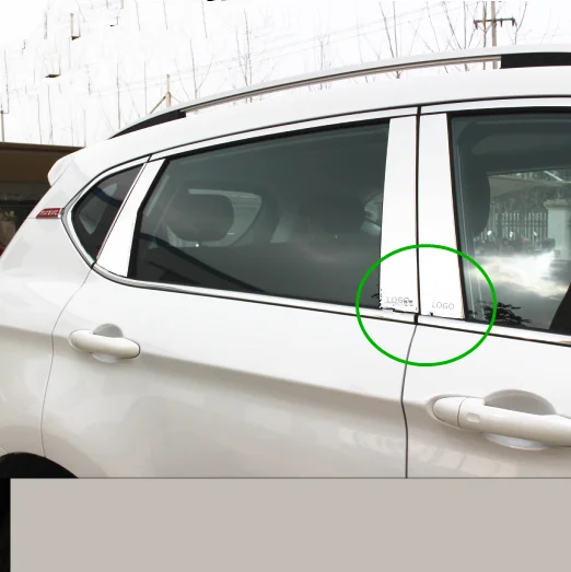 Защитный чехол из нержавеющей стали с ярким окошком украшенный средней стойкой