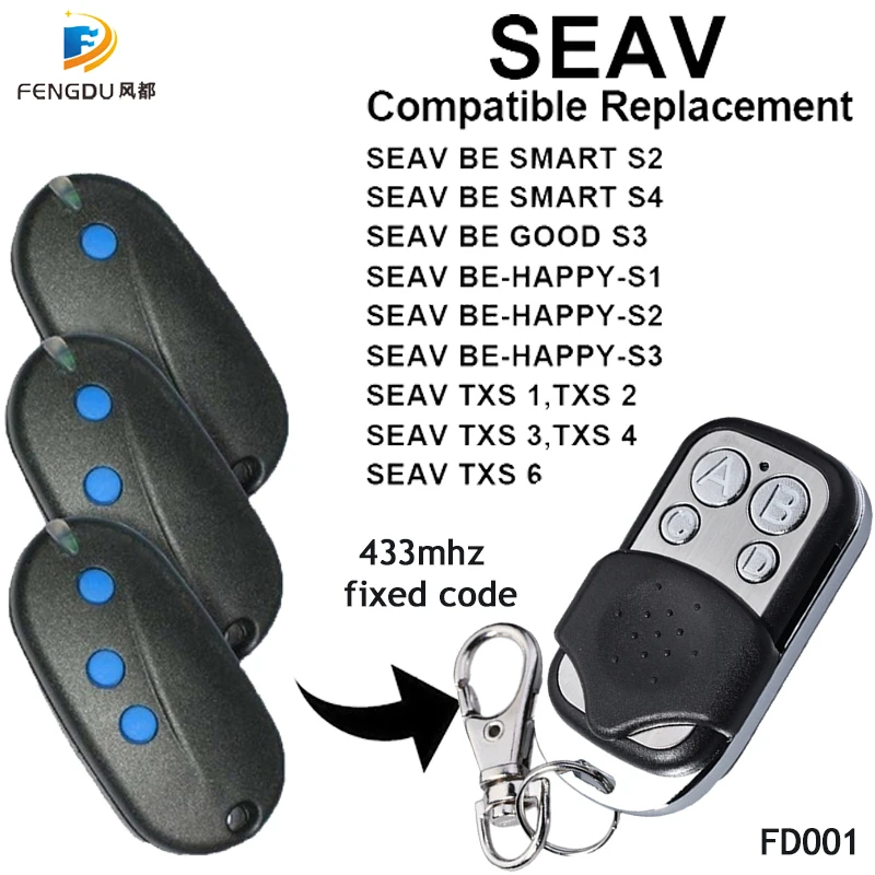 Универсальный пульт дистанционного управления NICE FLO1 FLO2 FLO3 FLO4 2 шт. клон ворот