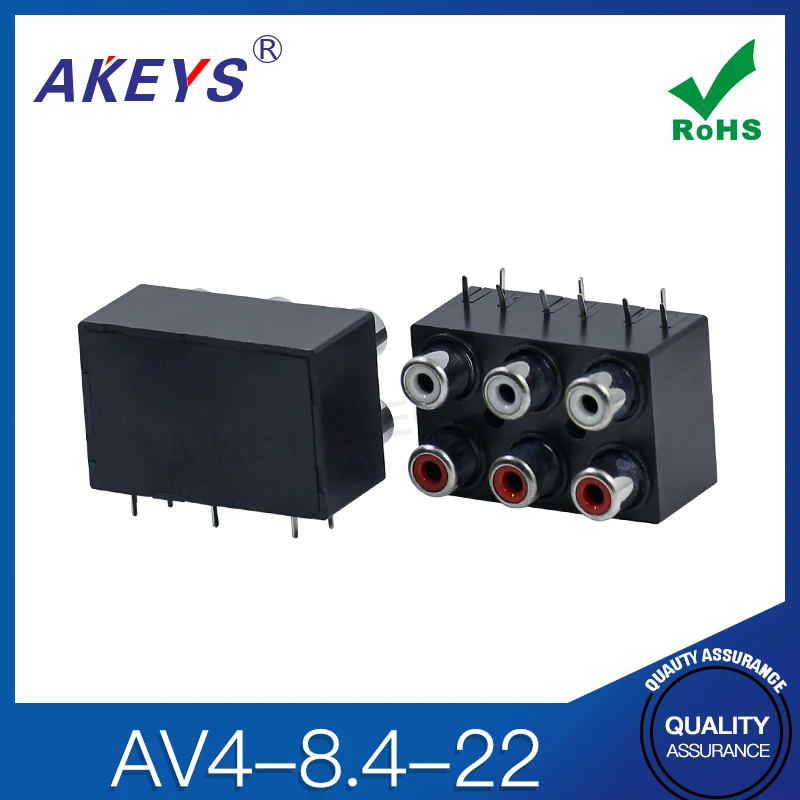 Разъемы AV6-8.4-22 AKEYS