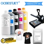 1000 млбутылка DTF чернила PET пленка Переводные чернила для DTF прямая передача пленки принтер для DTF печать пленки PET печать и передача