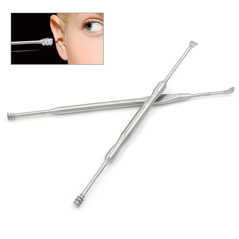 

Top Selling Earpick stainless steel earpick wax remover curette cleaner health care tool ear