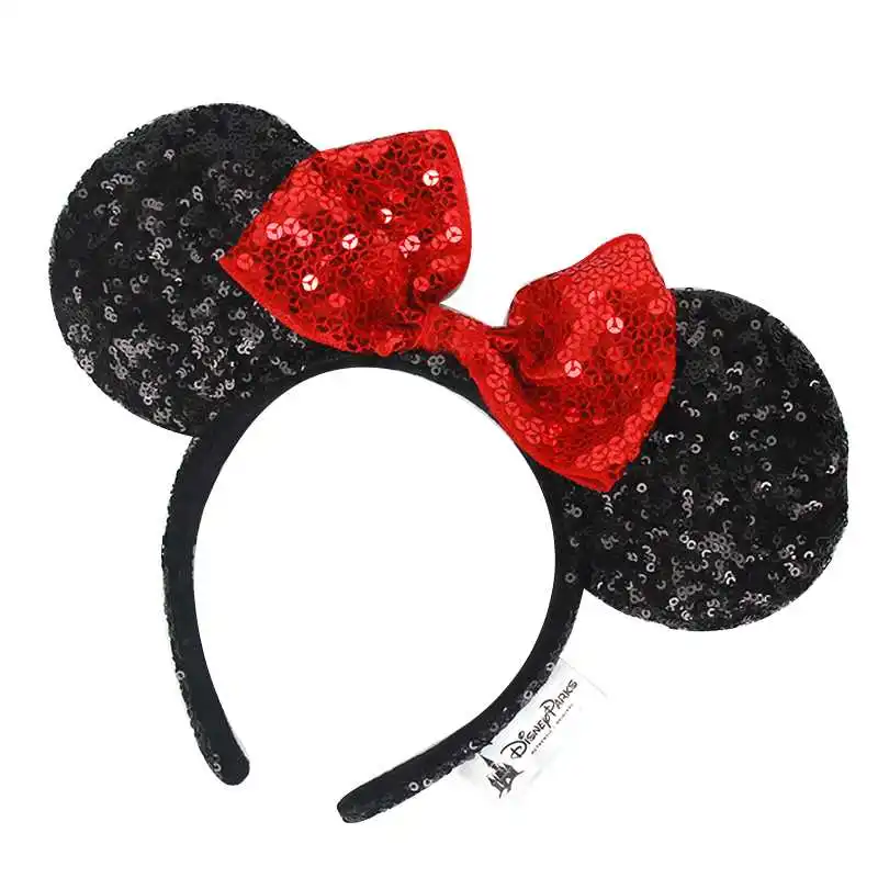 Оригинальный Минни Микки блесток обруч бабочка плюшевые - Цена: 1 111,47 руб.