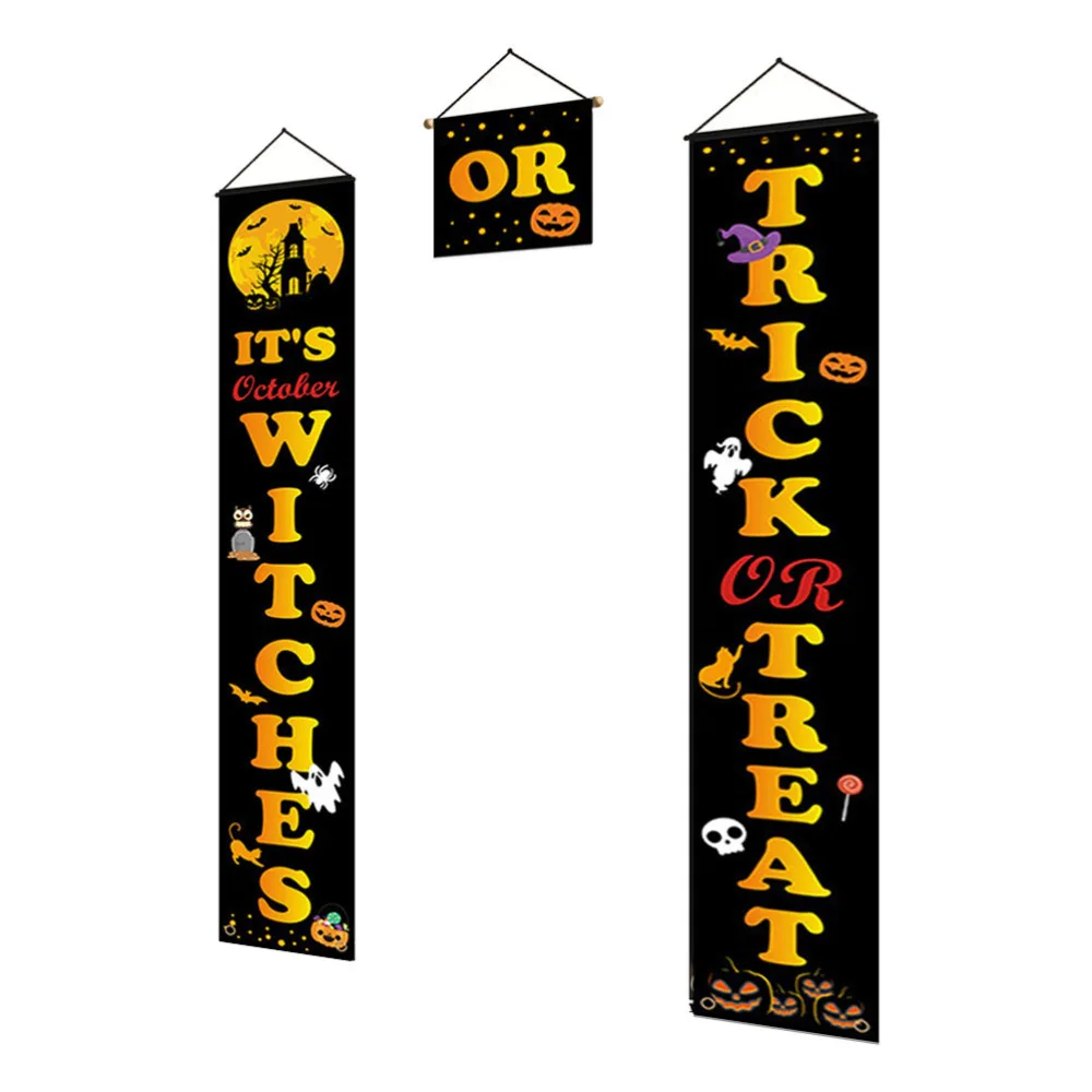 

1 Set Door Curtains Party Porch Couplets (Assorted Color)