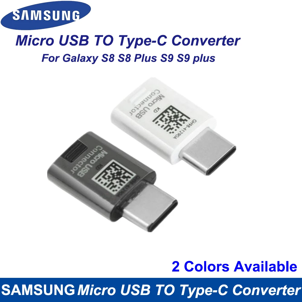Переходник Samsung Micro USB в Type C оригинальный кабель c быстрое зарядное устройство Galaxy