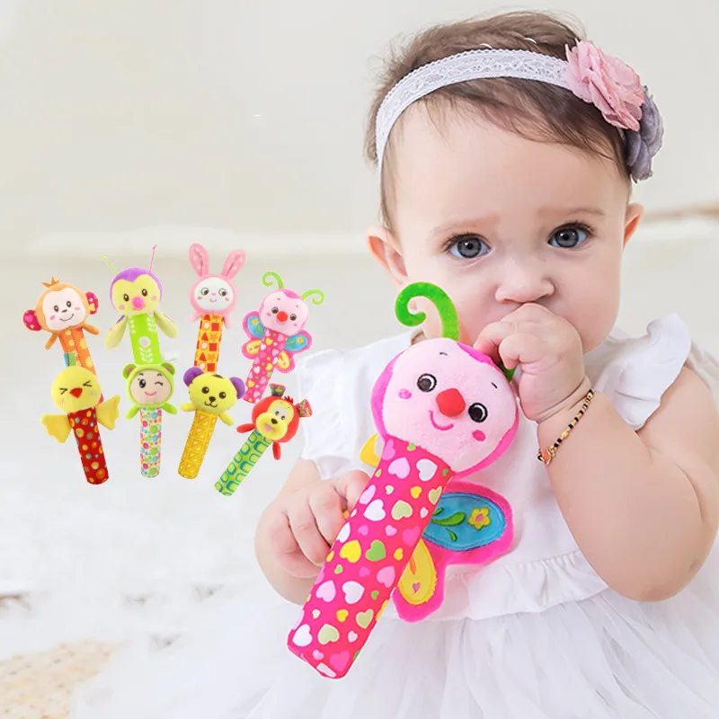 

Погремушка-бабочка детская плюшевая, на возраст 0-12 месяцев