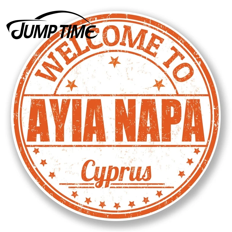 Виниловая наклейка на заднее стекло для Ayia Napa Кипр