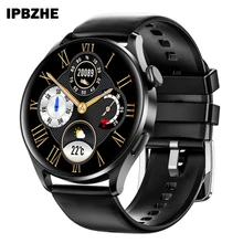 IPBZHE Smart Watch ECG Heart Rate Sports BlueTooth Call Games 3D Dynamic Dial Smartwatch Women Smart Watch For IOS Android Phone