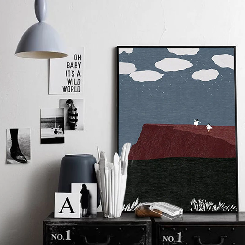 Diy краски по номерам картина Рисование с комплектами плоская живопись