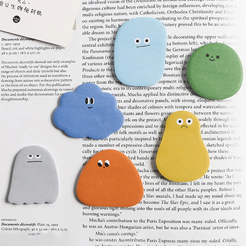 

Sticker Notes Cute Kawaii Cartoon Adhesive Post Notepad It Memo Pad Sketchbook