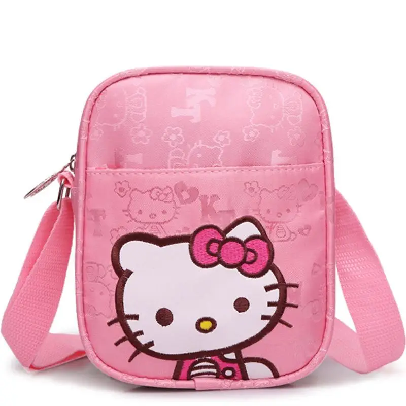 

Kawaii Kitty Cat Sanrio Cartoon Cute Messenger Bag Fashion Cute Girl Handbag Bag Animetoys for Girls