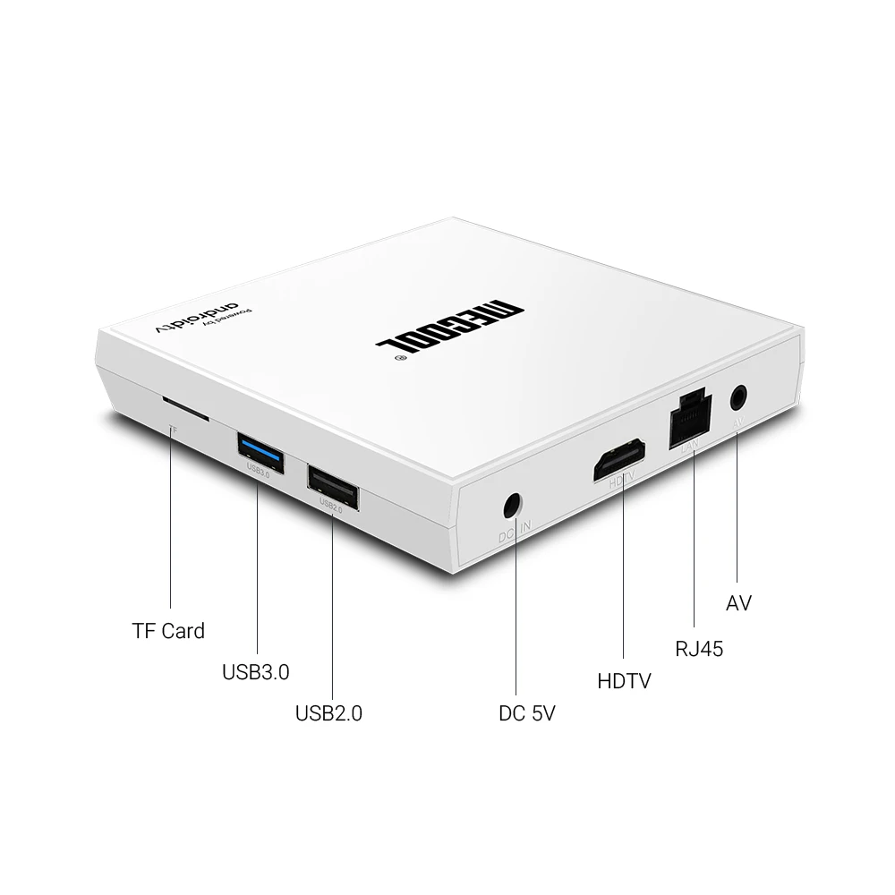 Mecool KM9 PRO HONOUR Android 9,0 ТВ коробка 4+ 32G ТВ коробка Amlogic S905X2 четырехъядерный ТВ 2,4G/5G WiFi Поддержка IEEE Blutooth 4,1
