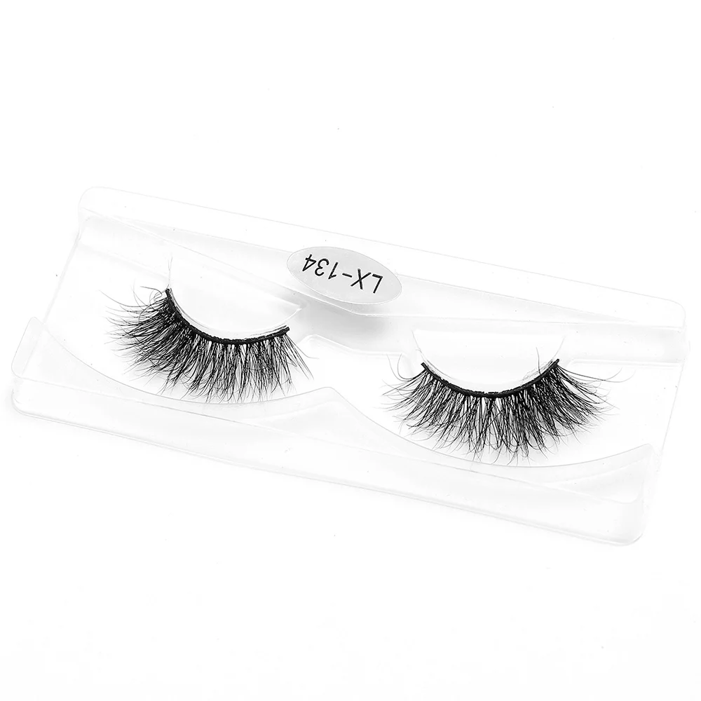

LASHWOODS 3D Mink Lashe False Eyelashes Fluffy Thick High Volume Handmade Eyelashes Faux Cils Multilevel Eyelash Extension