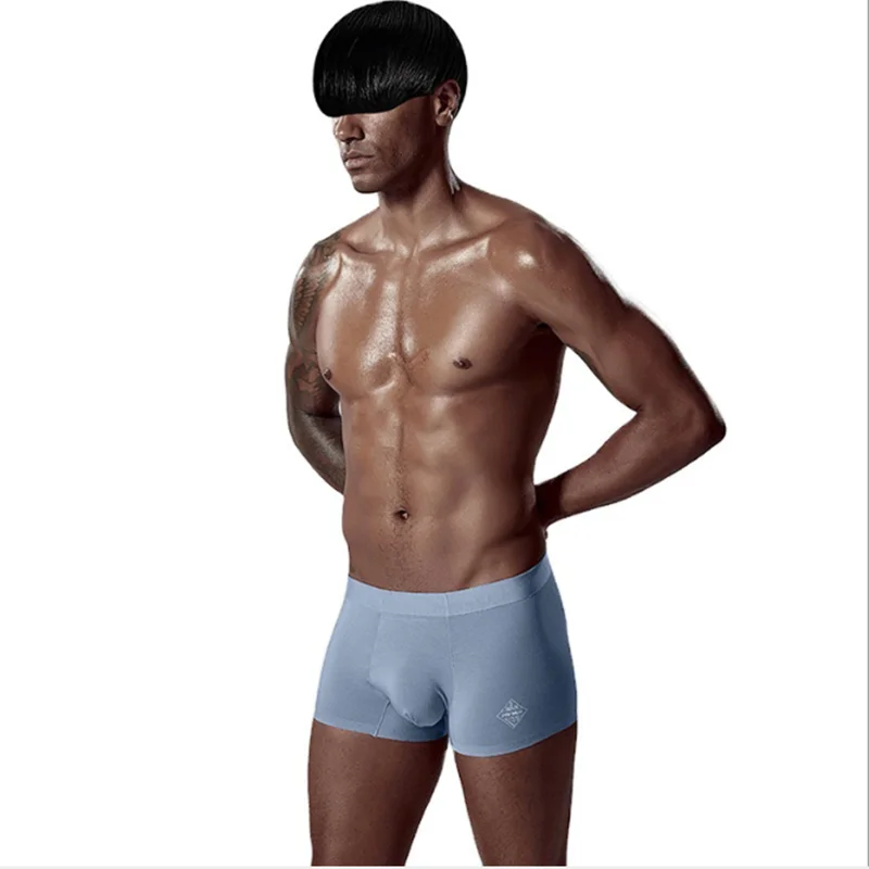 

5Pcs/Set Mens Comfort Four-Corner Panties Male's Healthy Dyeing Boxer Shorts In Multiple Colors Simple But Popular Underpants