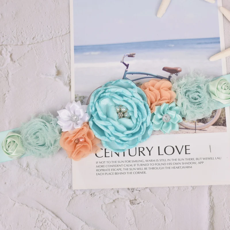 Цветочный Пояс для беременных пояс реквизит фотосессии подарок детский душ