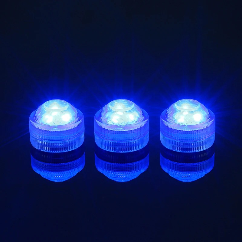 

Hot Dozzlor Remote Control Submersible LED Candle Light Waterproof RGB Table Lamp Decoration Full Color LED Diving Light