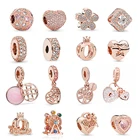 2 шт.лот подвеска в виде сердца с короной из хрустального дерева, подходят для брендовых браслетов и ожерелий для женщин, аксессуары для изготовления ювелирных изделий