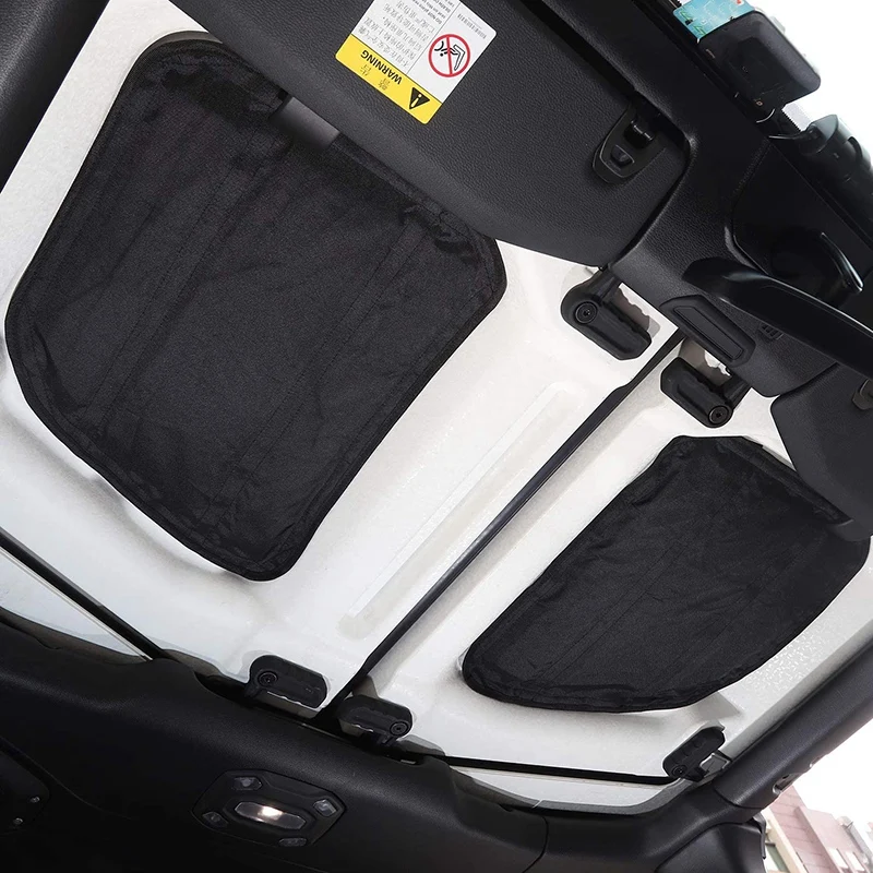 

Hardtop Headliner Roof Insulation Kit Interior Accessories for Jeep Wrangler JL 4-Door 2018 2019 2020 2021 Accessories