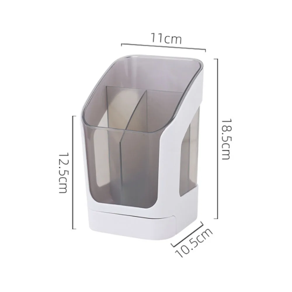 

Creative Desk Organizer Storage Holder Desktop Pencil Pen Holders Badge Box Stationery Office School Student Supplies 2021 New