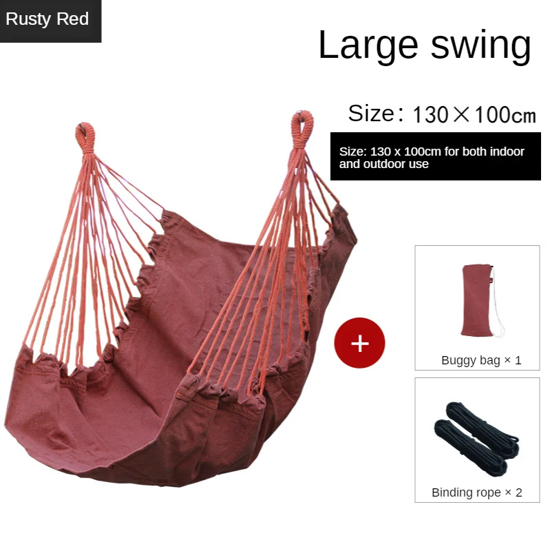 Кресло-качели для гамака подвесное веревочное портативное сиденье крыльца дома