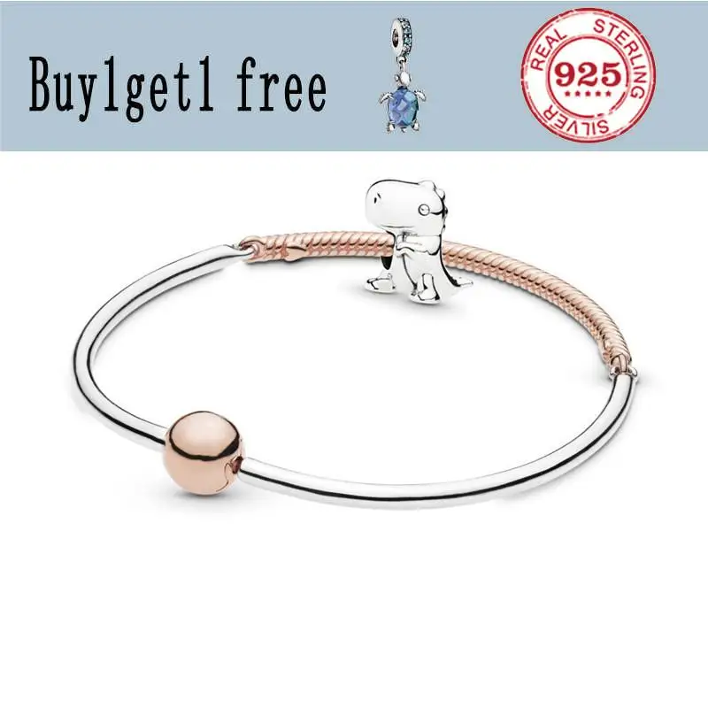 

pandoraBracelet Set 925 Sterling Silver Bangle Original for Women DIY Bead Charm Jewelry Gift