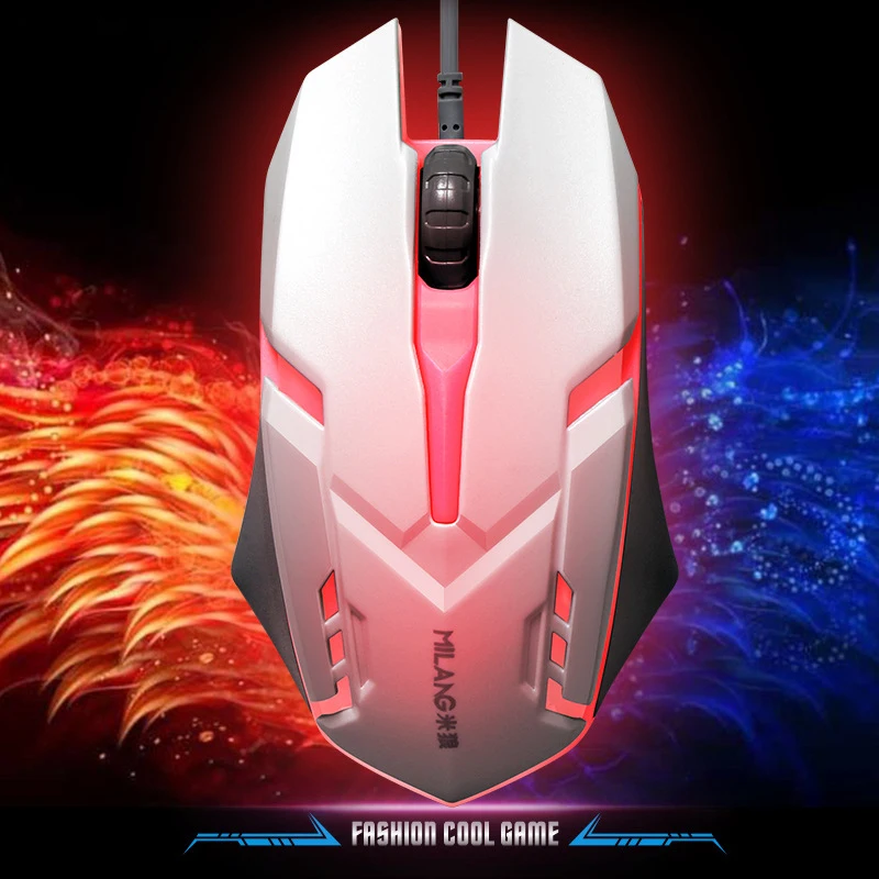 

Semi Mechanical Keyboard and Mouse Set USB Wired Colorful Backlit Feel LOL for Desktop PC Notebook Computer Laptop Accessories