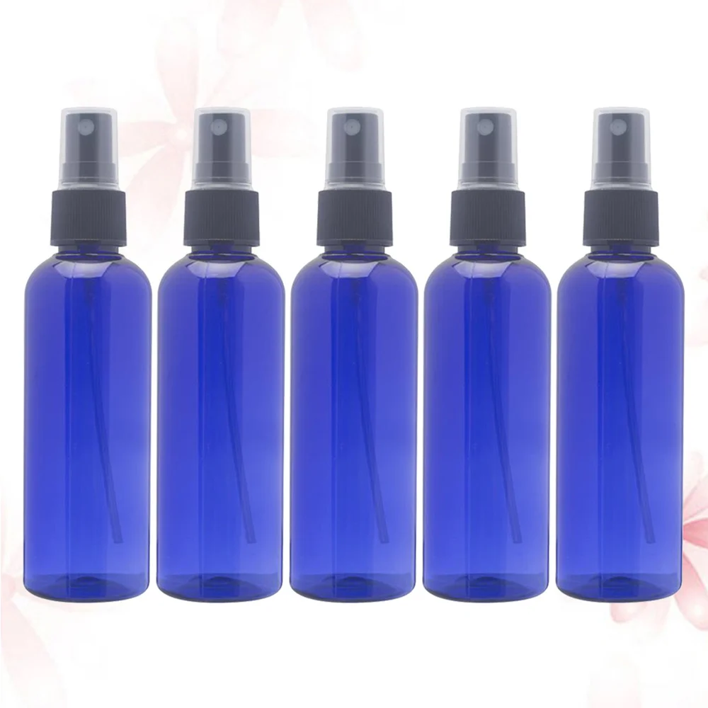 

10pcs 100ml Empty Spray Bottle Refillable Bottles Portable Liquid Bottle for Travel Blue