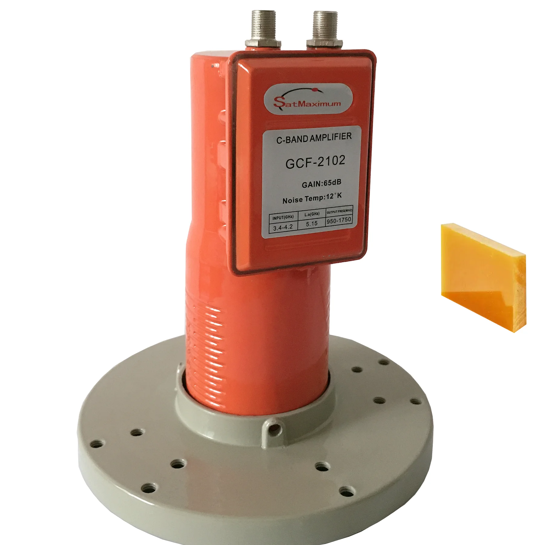 Цифровая готовность двойная полярность LNB C band 2 два выхода LNBF с частотой L.O 5150 МГц |