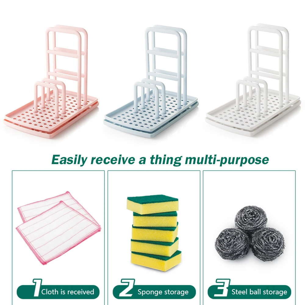 Кухонные принадлежности для посуды сливная стойка мытья мыльная полка Чистящая