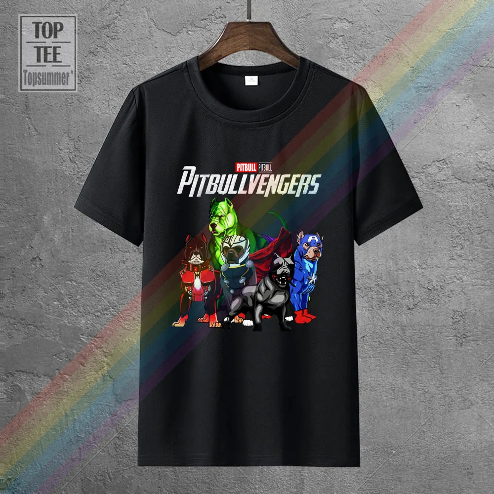 

Pitbullvengers Pitbull Endgame Мужская черная футболка из хлопка S 6Xl