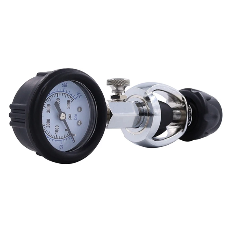 

Scuba Diving Yoke Tank Pressure Checker 5000 PSI 350 BAR,Scuba Diving Accessories