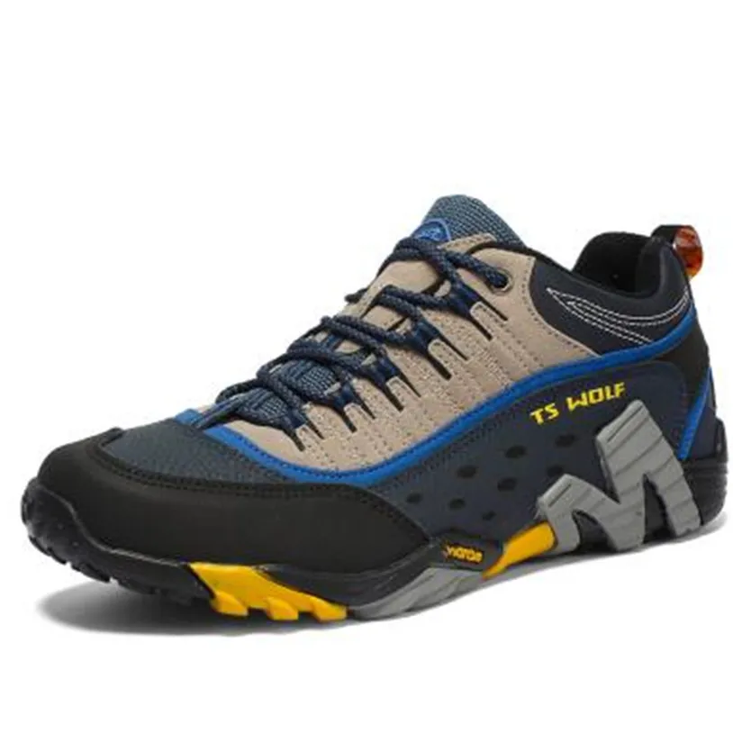 Новинка мужские водонепроницаемые походные ботинки средней длины из