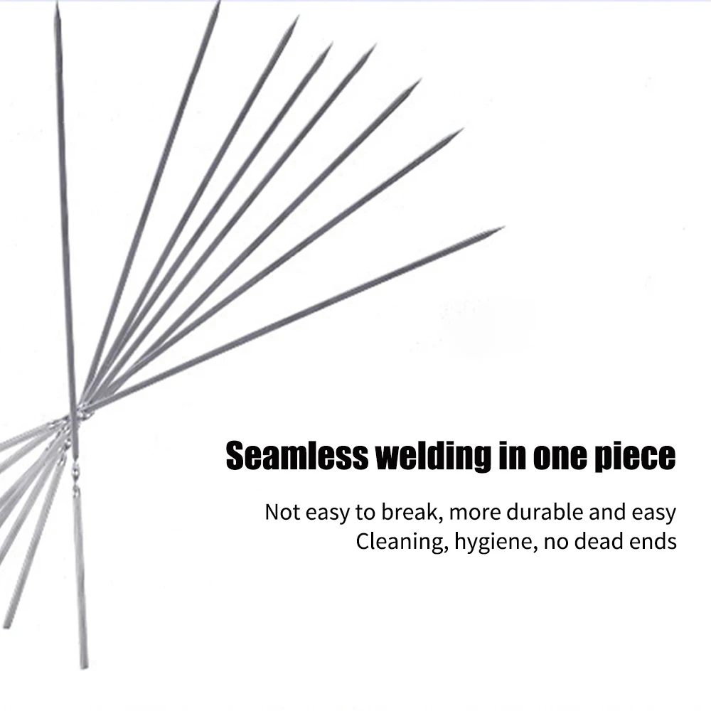 Многоразовые шампуров для барбекю гриль шампура из нержавеющей стали