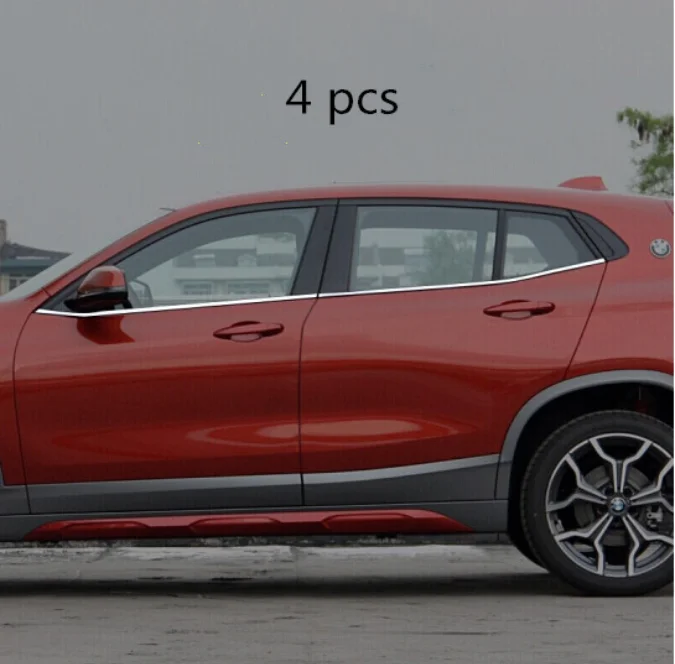 

Stainless steel window garnish trim widow pillar cover trim for BMW X2