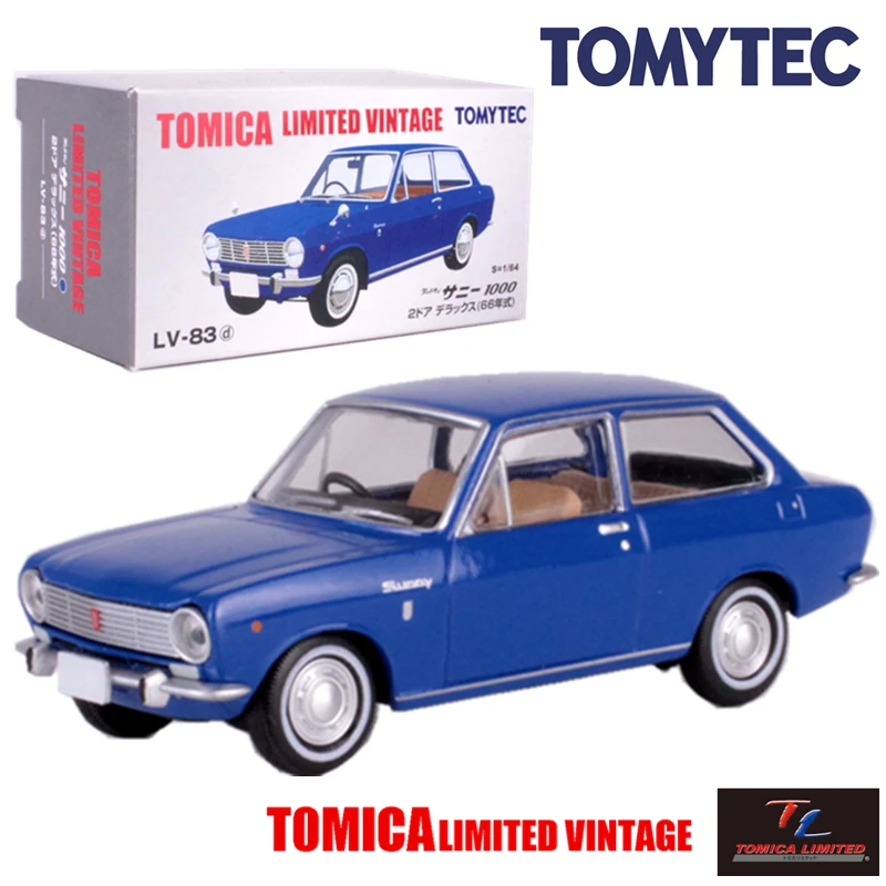 Tomytec tomica limited винтажный lv 83 datsun sunny 1000 dx модельный комплект литье под давлением