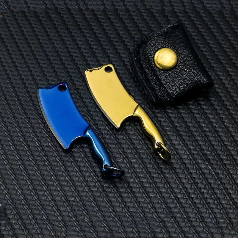 Stainless Steel Multiple Colour Sharpened Blade Tiny Mini Knife Palm Kitchen Key Decoration Tool Envelope Opener Ring | Инструменты